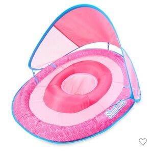 SwimWays Baby Float with Canopy - Pink